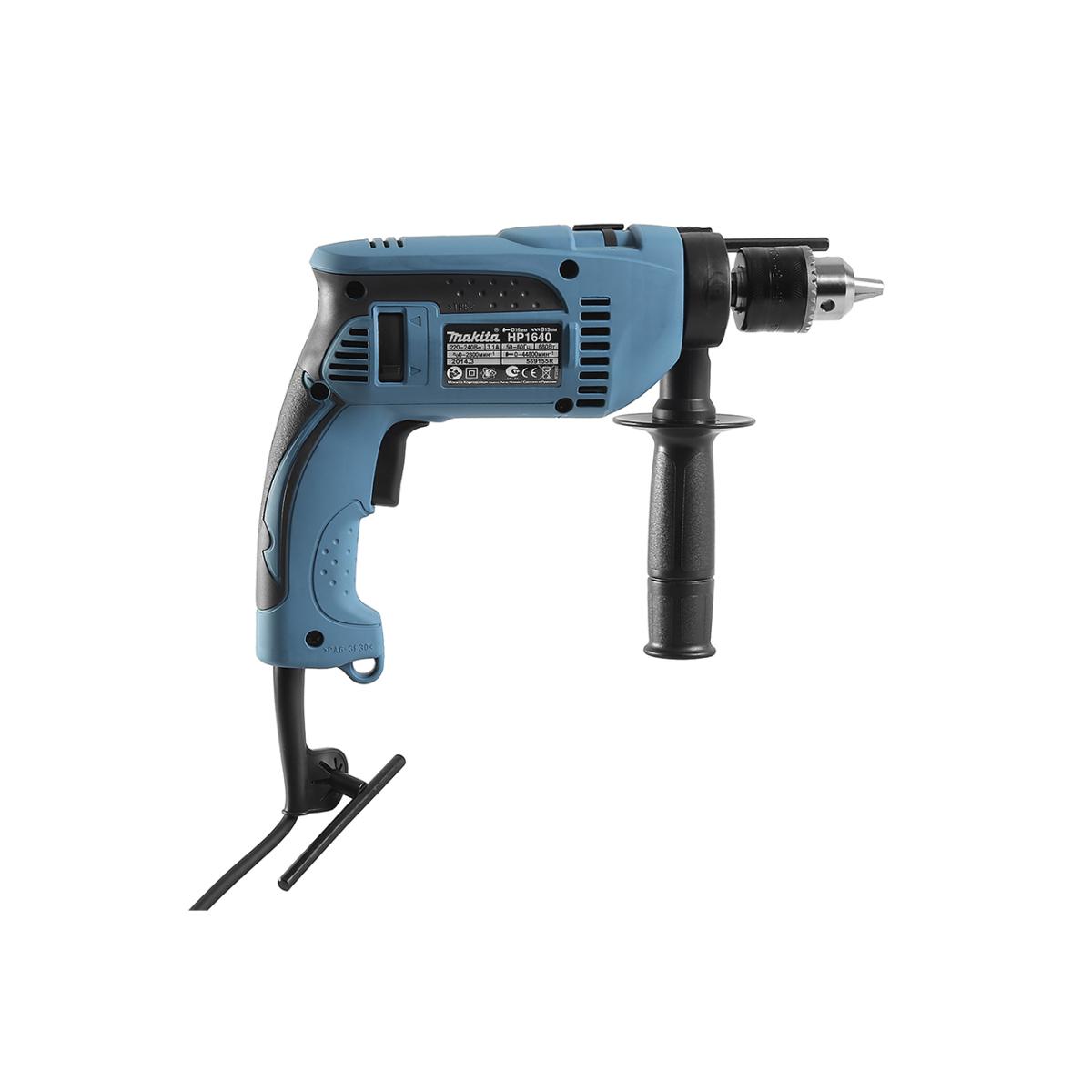 Дрель ударная Makita HP1640 680Вт патрон:кулачковый реверс Дрель ударная Makita HP1640 680Вт патрон:кулачковый реверс