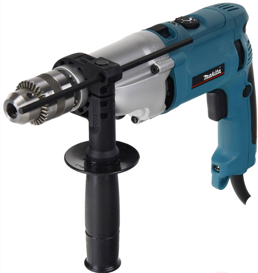 Дрель ударная Makita HP2070F 1010Вт патрон:кулачковый реверс Дрель ударная Makita HP2070F 1010Вт патрон:кулачковый реверс
