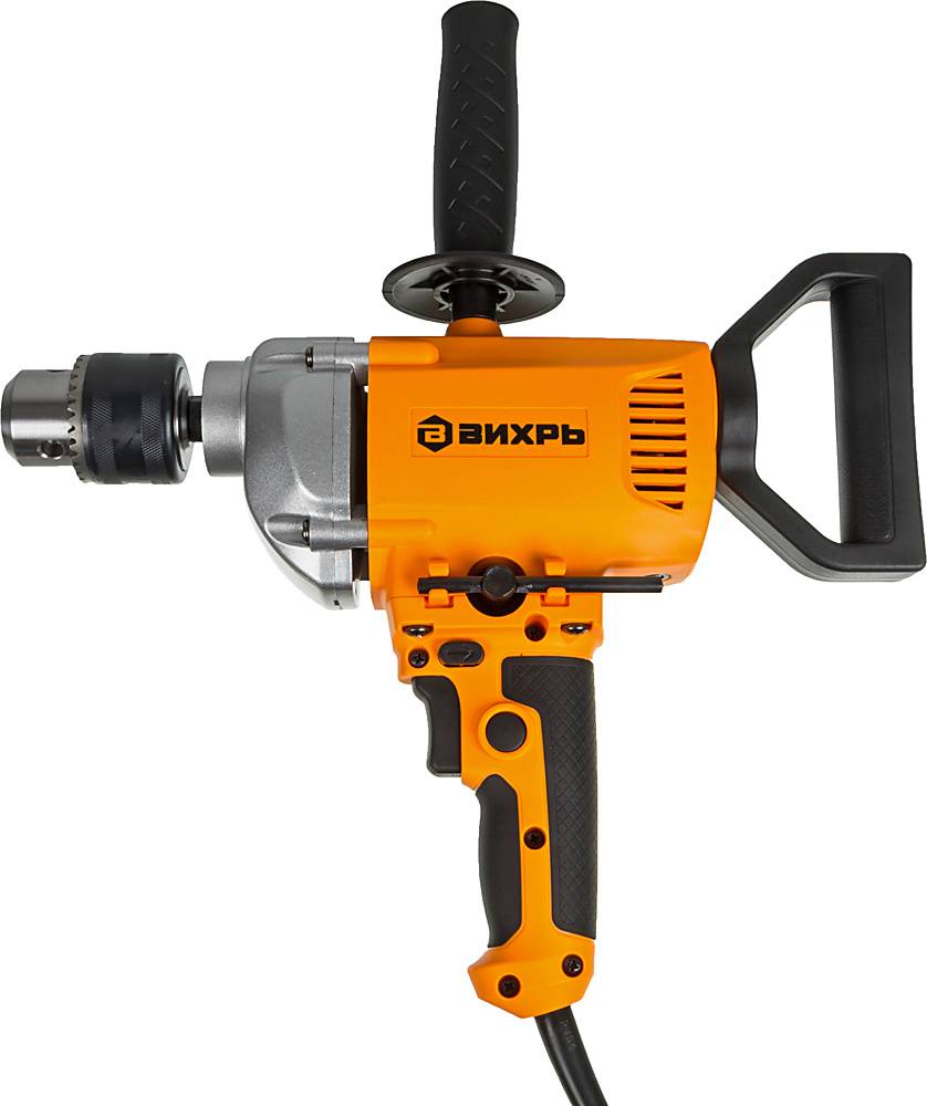 Дрель-миксер Вихрь Д-1000М 1000Вт ключевой реверс (72/8/8) Дрель-миксер Вихрь Д-1000М 1000Вт ключевой реверс (72/8/8)