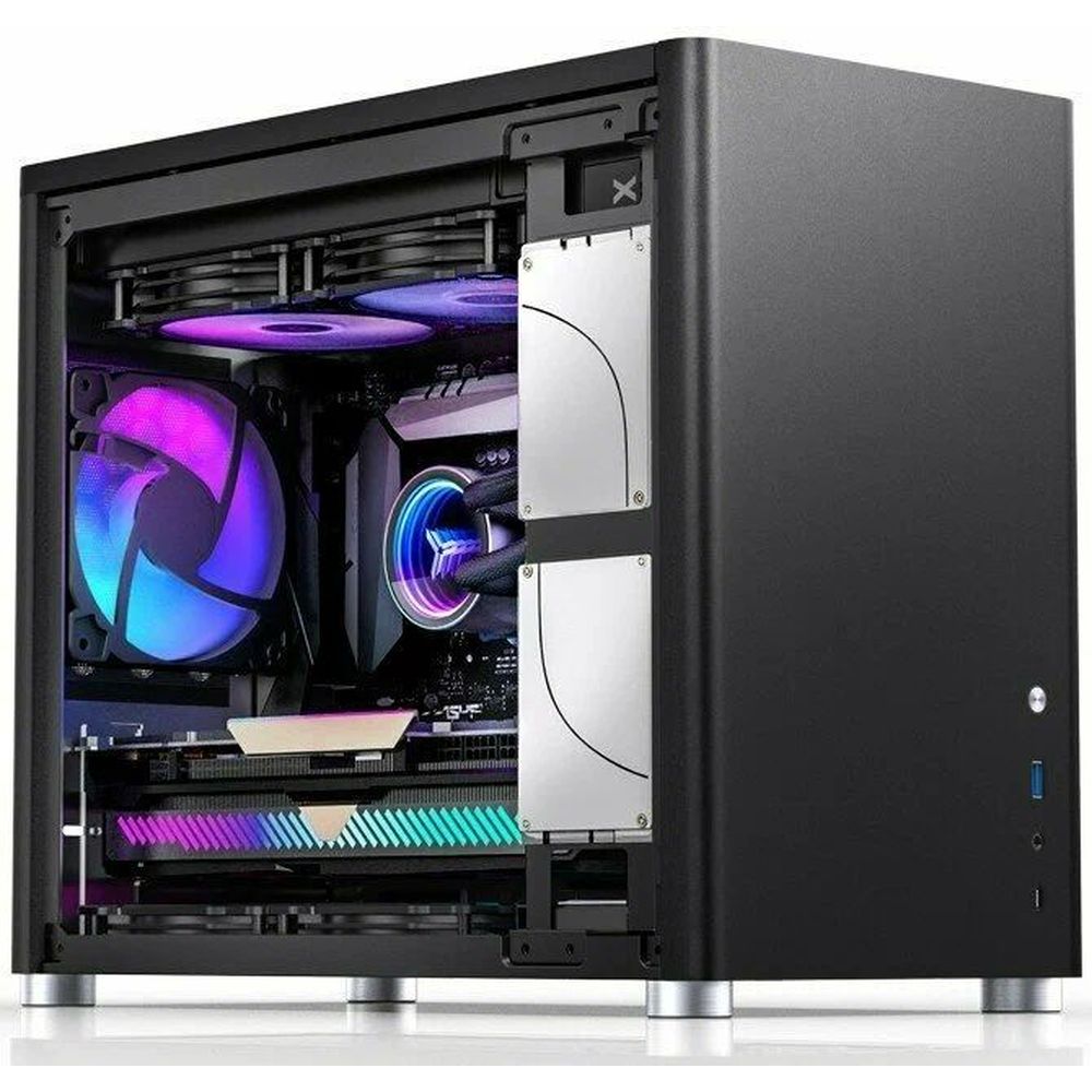 Jonsbo D30 black Корпус без блока питания/ Case D30 Mini-Tower, Jonsbo D30 black Корпус без блока питания/ Case D30 Mini-Tower,