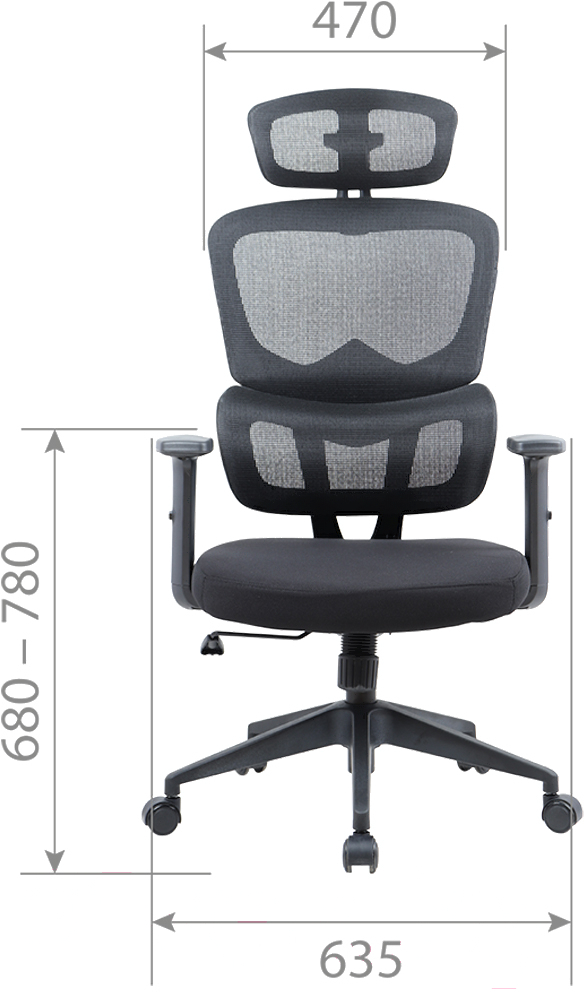 Офисное кресло Chairman CH560 черный Офисное кресло Chairman CH560 черный