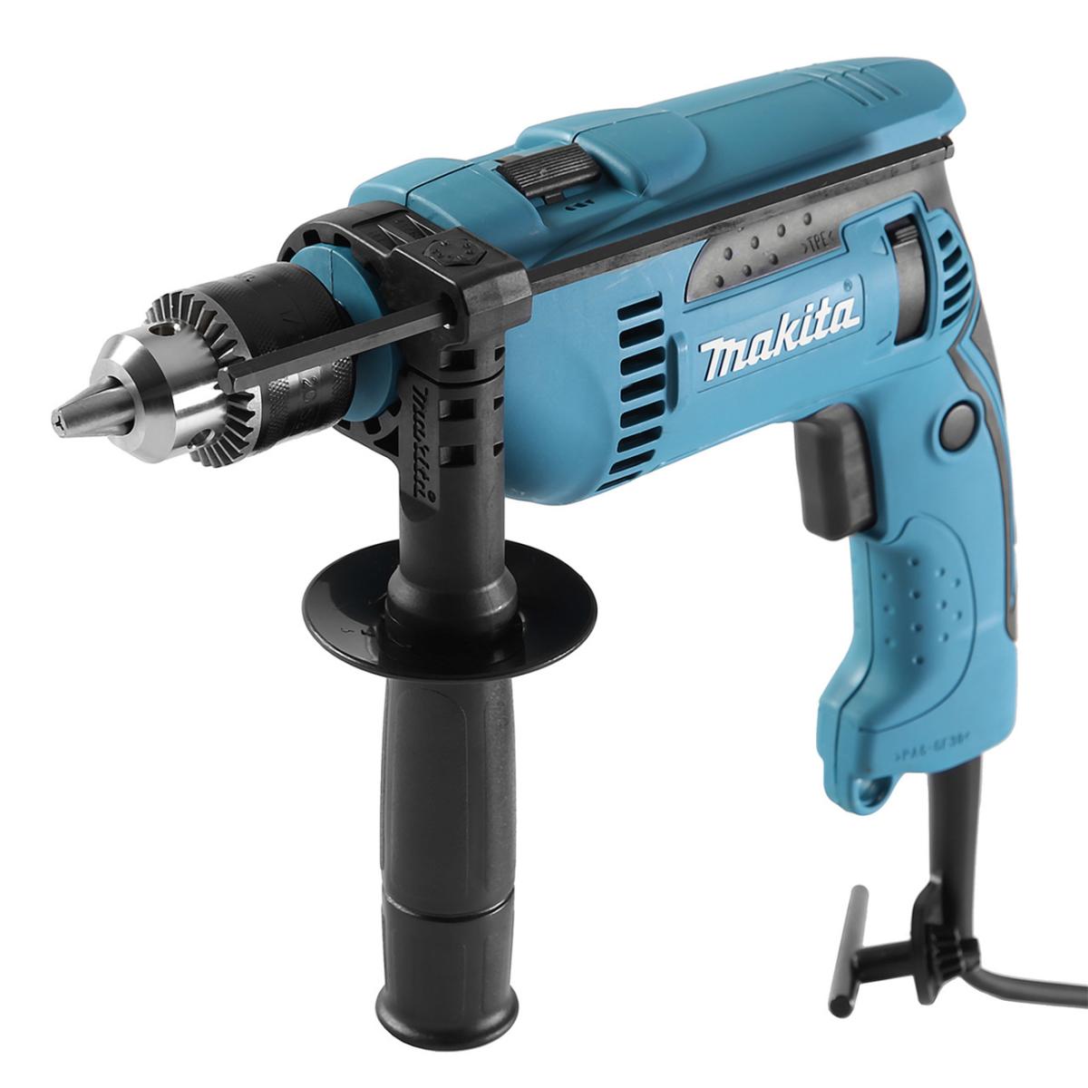 Дрель ударная Makita HP1640 680Вт патрон:кулачковый реверс Дрель ударная Makita HP1640 680Вт патрон:кулачковый реверс