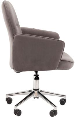 Офисное кресло Chairman Home 130 Россия ткань Т-55 серый Офисное кресло Chairman Home 130 Россия ткань Т-55 серый