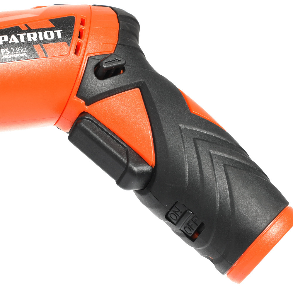Отвертка аккум. Patriot PS 236 аккум. патрон:держатель бит 1/4" (кейс в комплекте) (180201323) Отвертка аккум. Patriot PS 236 аккум. патрон:держатель бит 1/4" (кейс в комплекте) (180201323)