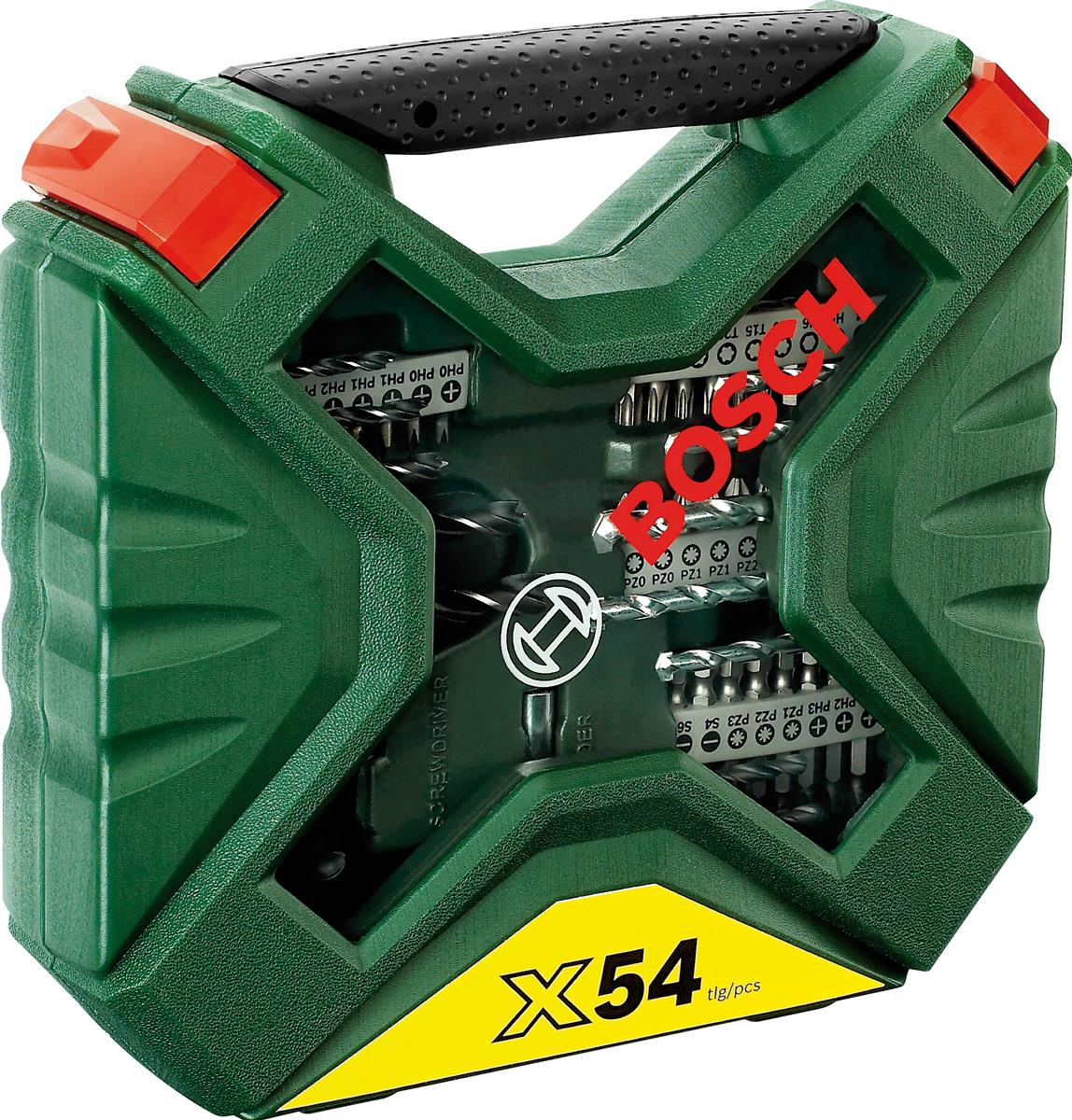 Набор бит и сверл Bosch X-line 54 (2607010610) универсал. (54пред.) для шуруповертов/дрелей Набор бит и сверл Bosch X-line 54 (2607010610) универсал. (54пред.) для шуруповертов/дрелей