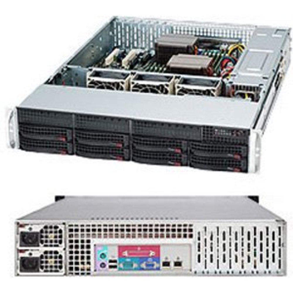 Supermicro CSE-825TQC-R1K03LPB Корпус Supermicro SuperChassis 2U 825TQC-R1K03LPB/ Supermicro CSE-825TQC-R1K03LPB Корпус Supermicro SuperChassis 2U 825TQC-R1K03LPB/
