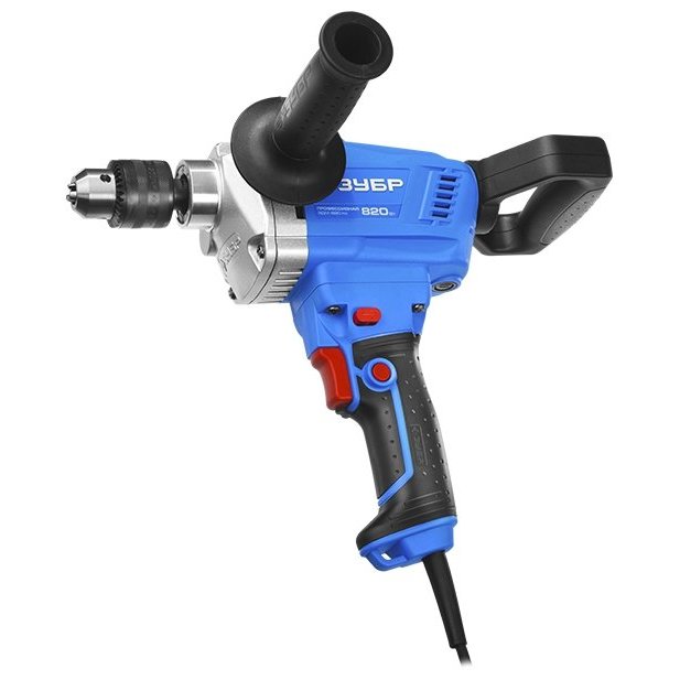 Дрель-миксер Зубр ЗДМ-820 РМ 820Вт патрон:кулачковый реверс Дрель-миксер Зубр ЗДМ-820 РМ 820Вт патрон:кулачковый реверс