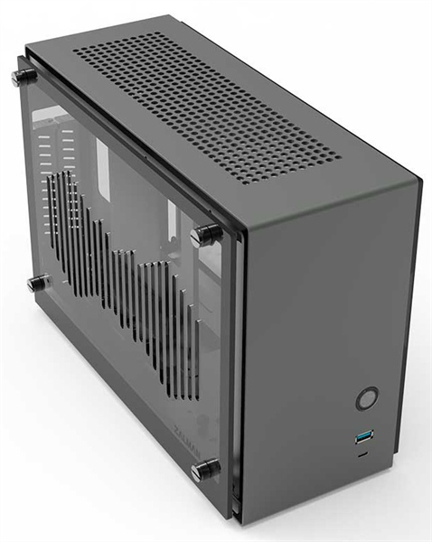 Zalman M2 mini (Gray) корпус M2 MINI MITX, ALUMINIUM, GRAY, Zalman M2 mini (Gray) корпус M2 MINI MITX, ALUMINIUM, GRAY,