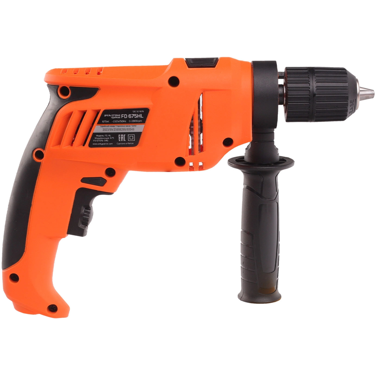 Дрель ударная Patriot FD 675HL 675Вт патрон:быстрозажимной реверс (120301676) Дрель ударная Patriot FD 675HL 675Вт патрон:быстрозажимной реверс (120301676)