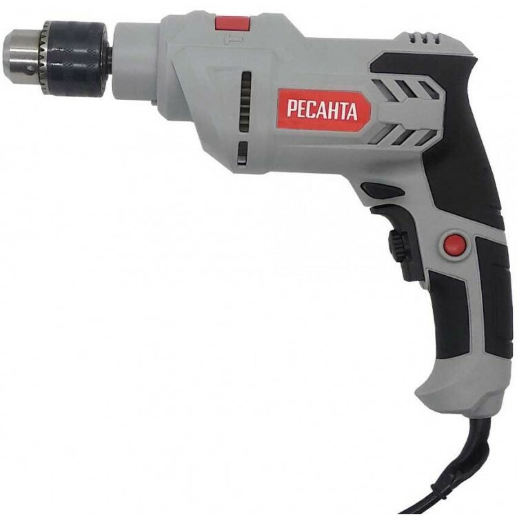 Дрель ударная Ресанта ДУ-15/850 850Вт патрон:кулачковый реверс (75/8/3) Дрель ударная Ресанта ДУ-15/850 850Вт патрон:кулачковый реверс (75/8/3)