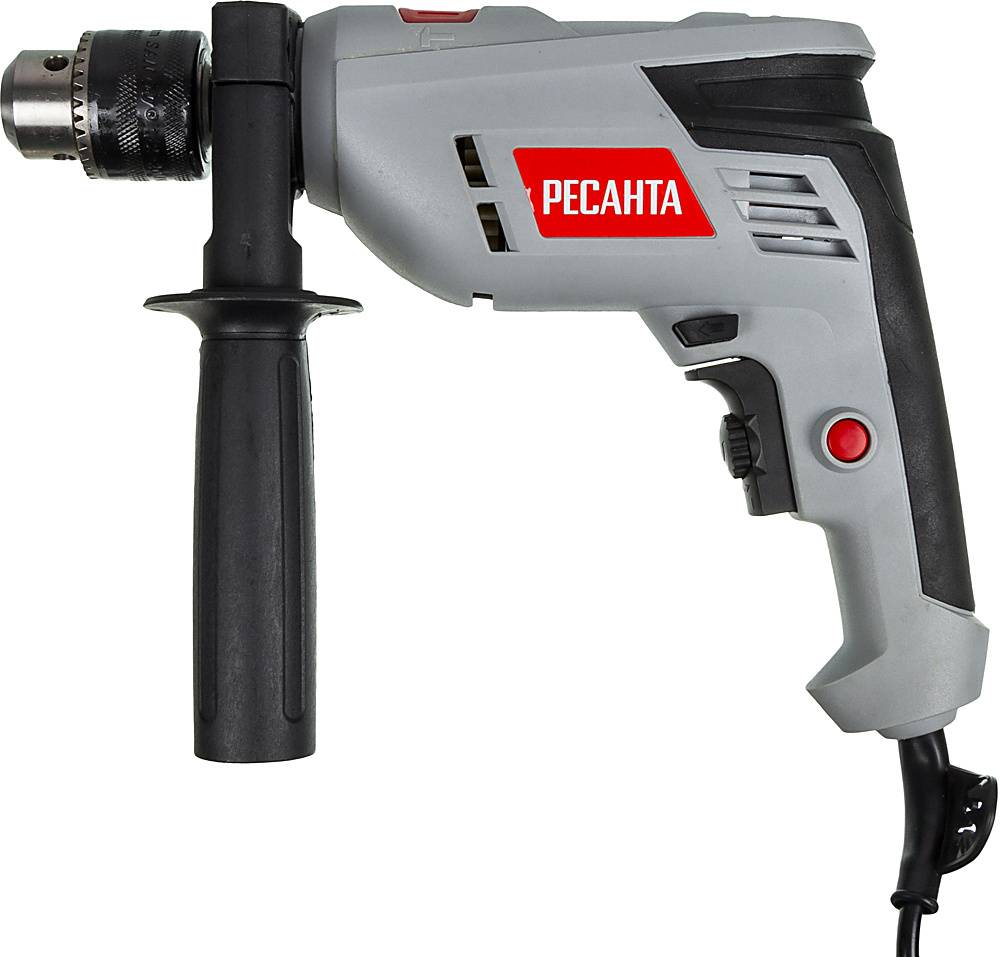 Дрель ударная Ресанта ДУ-15/680 680Вт патрон:кулачковый реверс (75/8/2) Дрель ударная Ресанта ДУ-15/680 680Вт патрон:кулачковый реверс (75/8/2)