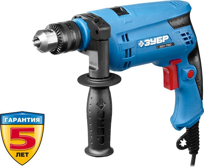 Дрель ударная Зубр ЗДУ-780 ЭРКМ2 780Вт патрон:кулачковый реверс (кейс в комплекте) Дрель ударная Зубр ЗДУ-780 ЭРКМ2 780Вт патрон:кулачковый реверс (кейс в комплекте)