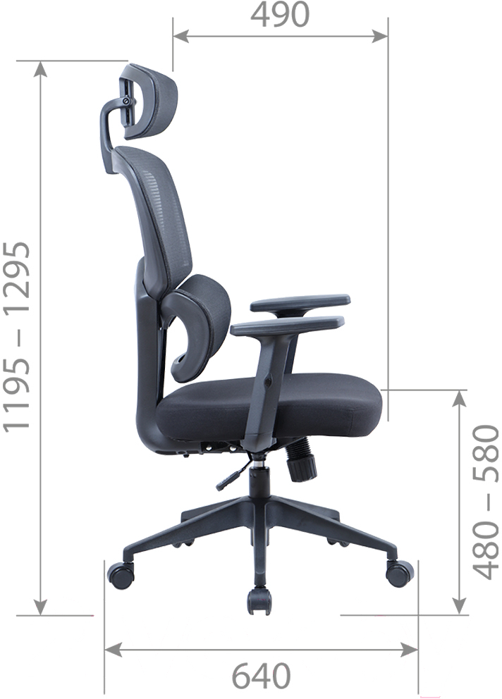 Офисное кресло Chairman CH560 черный Офисное кресло Chairman CH560 черный