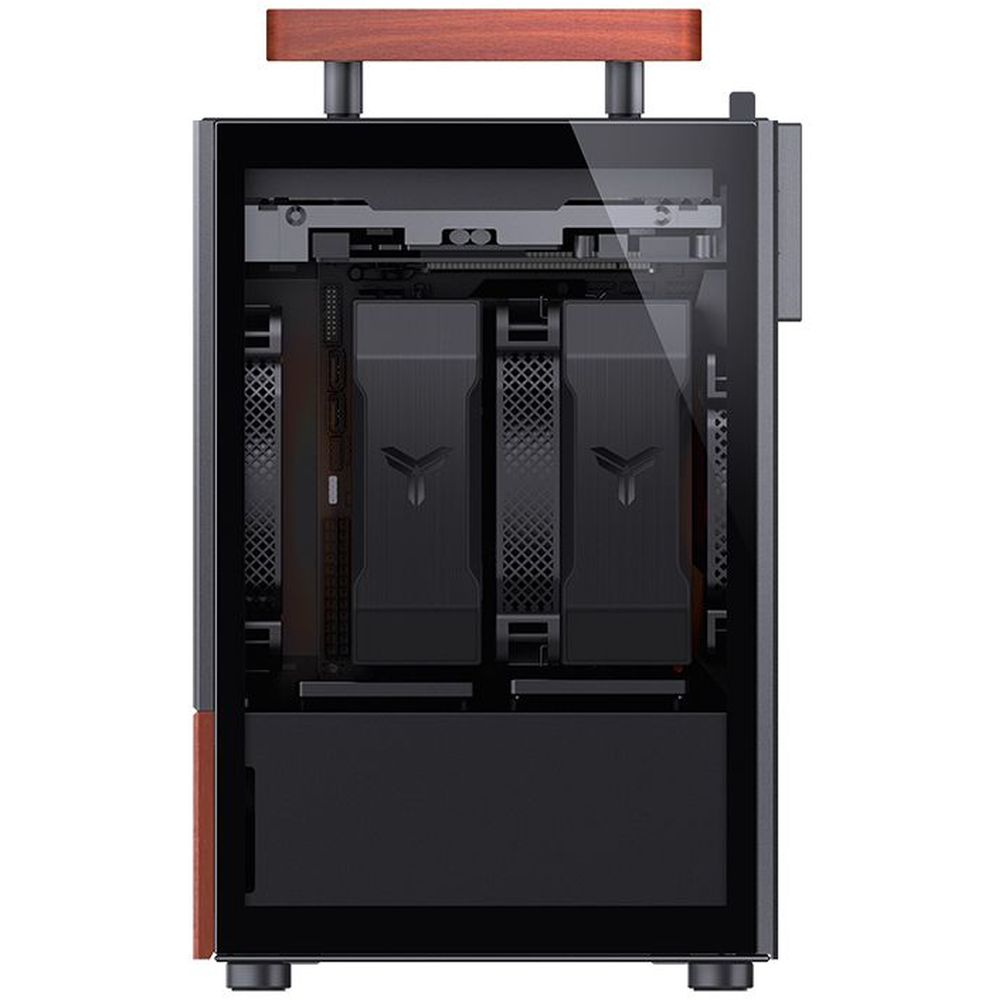 Jonsbo T6 Black Корпус без блока питания/ Case T6 Mini-Tower, Jonsbo T6 Black Корпус без блока питания/ Case T6 Mini-Tower,