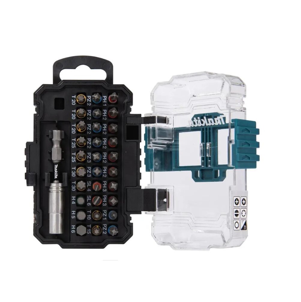 Набор бит и сверл Makita E-13552 (31пред.) для шуруповертов Набор бит и сверл Makita E-13552 (31пред.) для шуруповертов