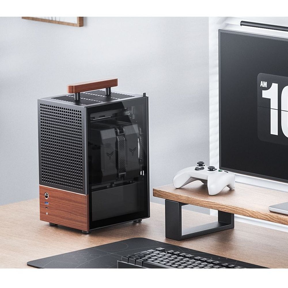 Jonsbo T6 Black Корпус без блока питания/ Case T6 Mini-Tower, Jonsbo T6 Black Корпус без блока питания/ Case T6 Mini-Tower,