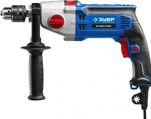 Дрель ударная Зубр ДУ-П850-2 ЭРМК 850Вт ключевой реверс (кейс в комплекте) Дрель ударная Зубр ДУ-П850-2 ЭРМК 850Вт ключевой реверс (кейс в комплекте)