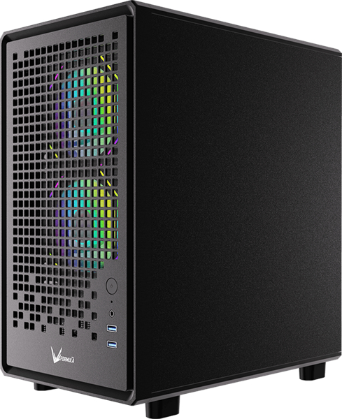 Formula V Air Mesh G2 Black корпус Line MATX, Formula V Air Mesh G2 Black корпус Line MATX,